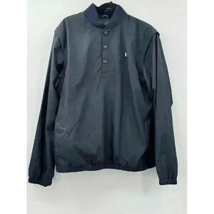 Brooks Brothers‎ Clothier of St Andrews Links Golf Windbreaker Navy Blue L